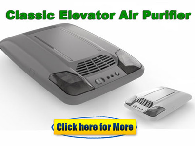 Elevator air purifier
