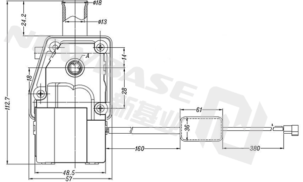 Control Water Valve, manual operate valve